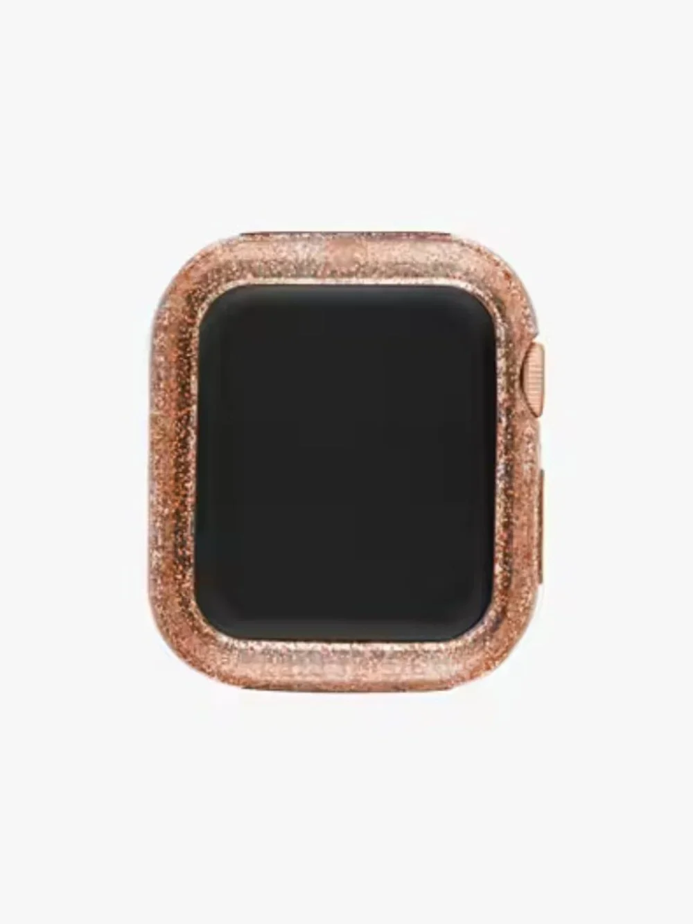 NIB Kate Spade Pink Rose Gold Glitter Jelly 40mm Case for Apple Watch